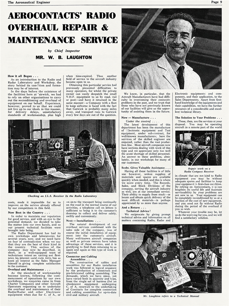 Bill Laughton Article 1953